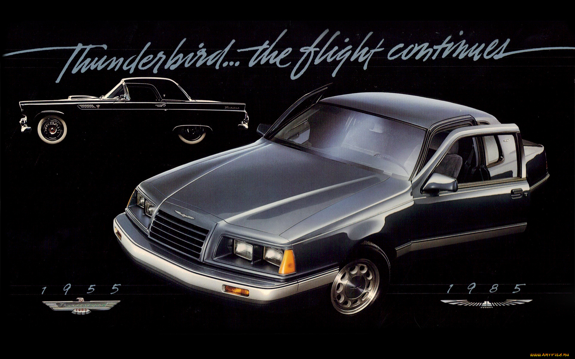 , ford, t-bird